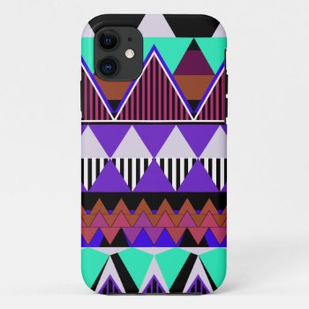 Pop Neon Tribal 3 Iphone 5 Case-mate Case by OrganicSaturation at Zazzle