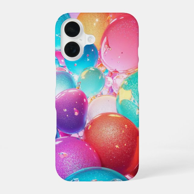 Pop of Sparkle Phone Case (Back)