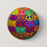 Pop Peace Ball Button