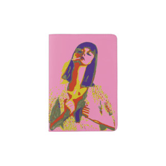 POP PINK passport holder