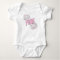 Pop Pink Pow - Baby Jersey Bodysuit (White)