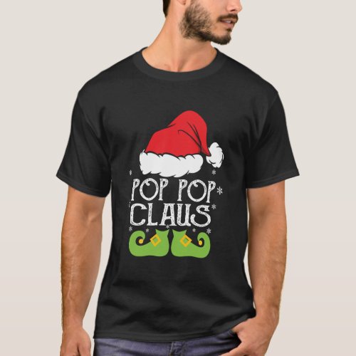 Pop Pop Claus Shirt Christmas Pajama Family Matchi