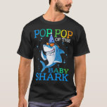 POP POP Of The Baby Shark Birthday Brother Shark S T-Shirt<br><div class="desc">Birthday Shark,  Birthday Boy Shark,  Birthday Boy ,  Birthday Girl Shark,  Family Matching Shark,  Shark,  POP POP Of The Baby Shark Birthday Brother Shark Shirt</div>