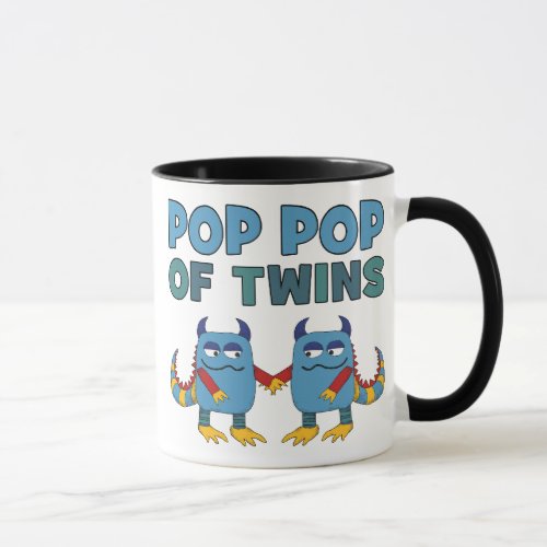 Pop Pop of Twins Mug