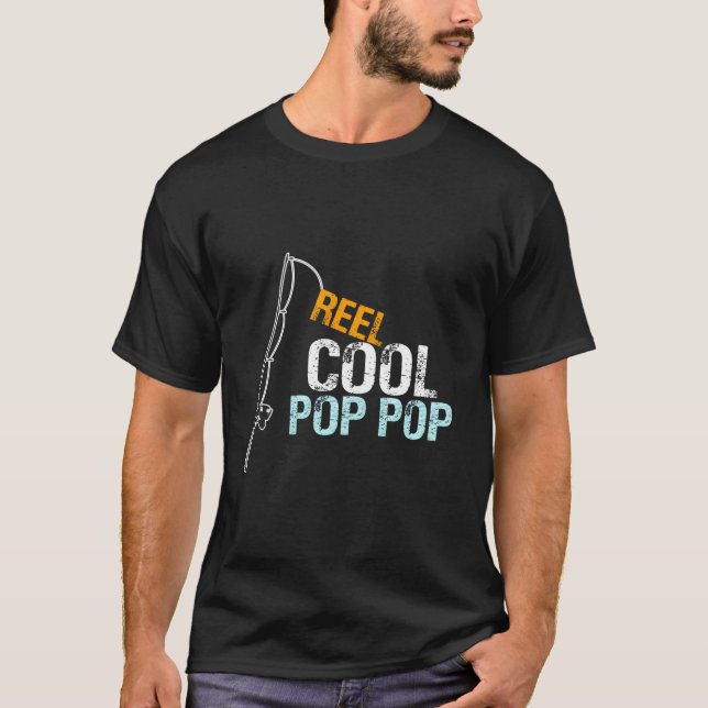 Pop Pop Poppop From Granddaughter Grandson T-Shirt (Front)
