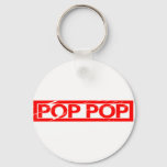 Pop pop Stamp Keychain