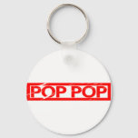 Pop pop Stamp Keychain