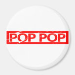 Pop pop Stamp Magnet
