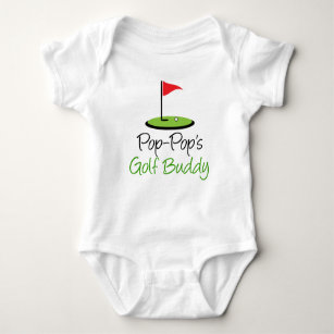 Pop-Pop's Golf Buddy Baby Bodysuit