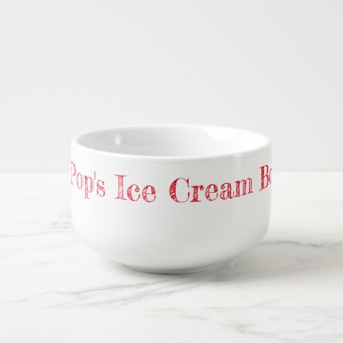 Pop Pops Ice Cream Bowl