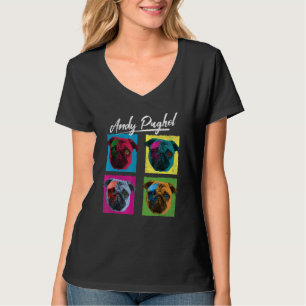 Pop Puggle Pug Dog Owner Artist Pet Dog Pugs T-Shirt