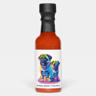Pop Pugs in Pink Hot Sauces