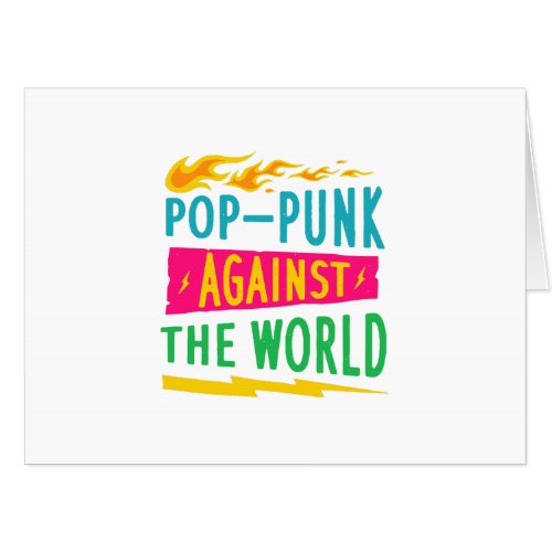 Pop_Punk Against the World  Card