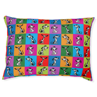 Pop‑Pup Patchwork Pet Bed