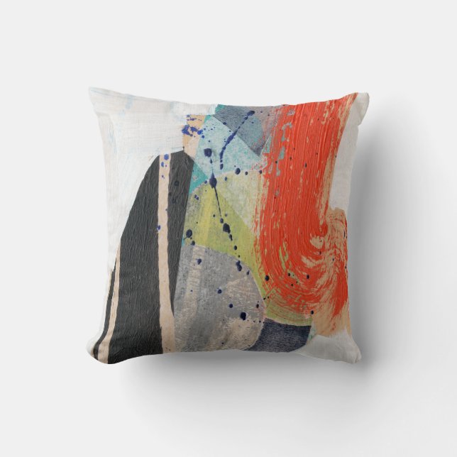 Pop Quirk I Throw Pillow (Front)