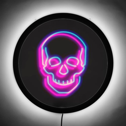 Pop Skull LED Sign