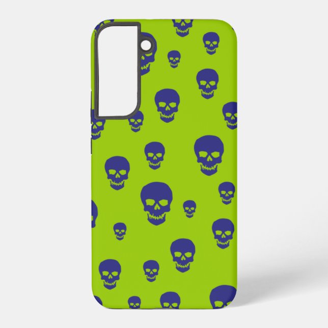 Pop Skulls Samsung Galaxy Case (Back)