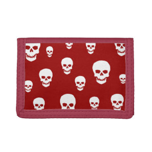 Pop Skulls Trifold Wallet