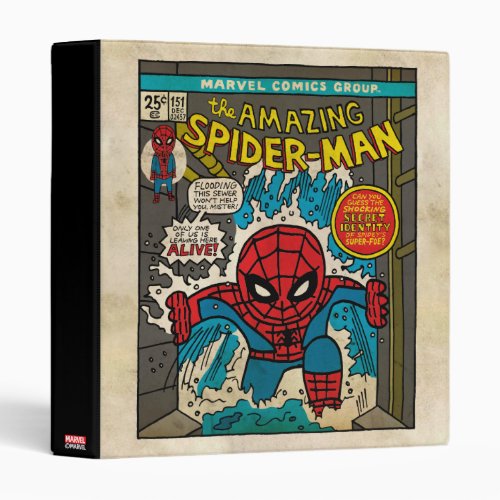 Pop Spider_Man Comic Cover 151 Binder