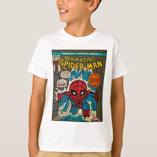 Pop Spider-Man Comic Cover #151 T-Shirt | Zazzle.com