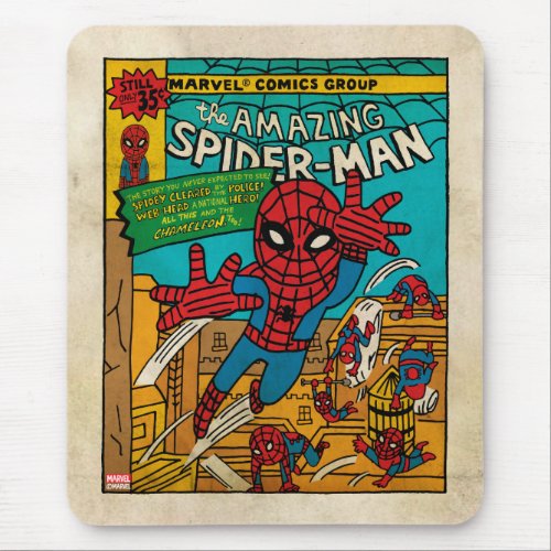 Pop Spider_Man Comic Cover 186 Mouse Pad