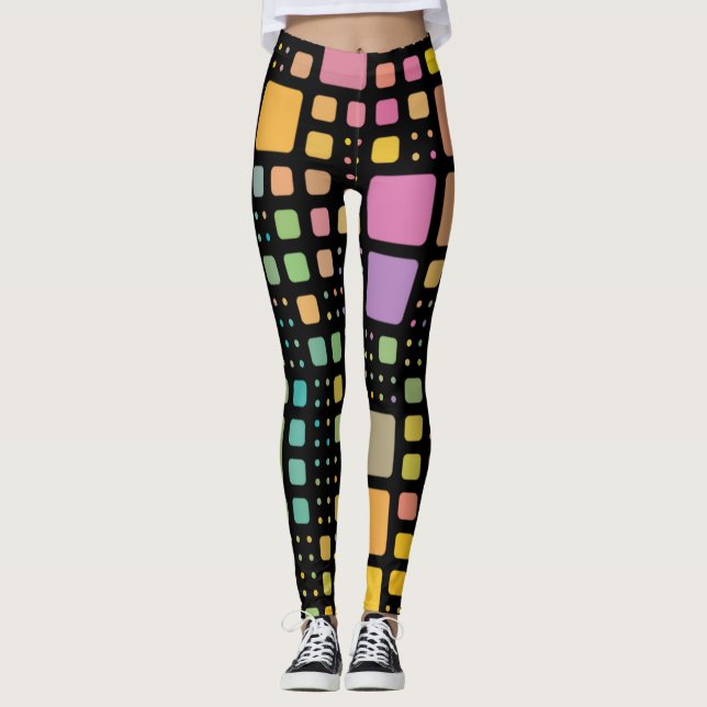 Pop Squares Leggings (Front)
