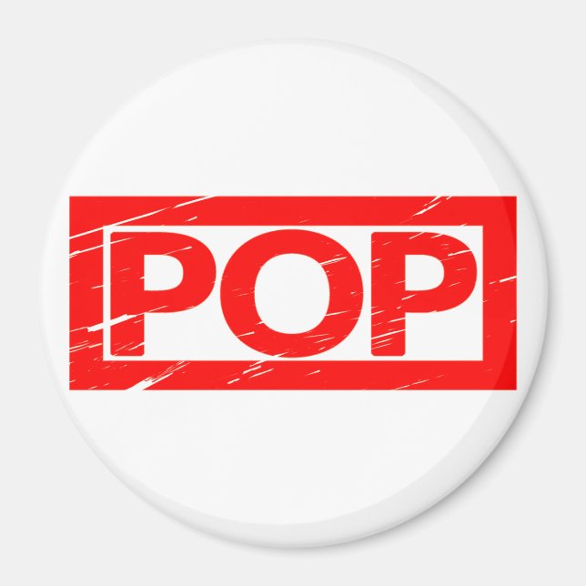 Pop Stamp Magnet (Front)