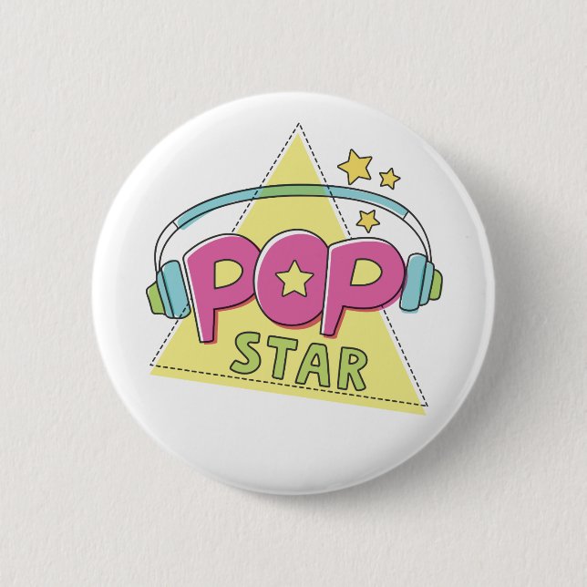 Pop Star Button (Front)