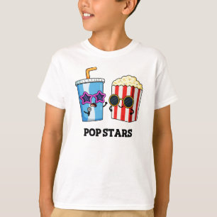 Pop Stars Funny Snack Pun  T-Shirt