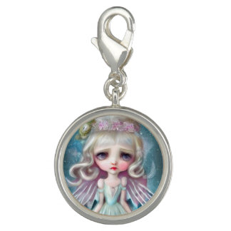 Pop Surrealism Blond Girl Charm