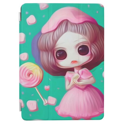 Pop Surrealism Painted Candy Girl iPad Air Cover