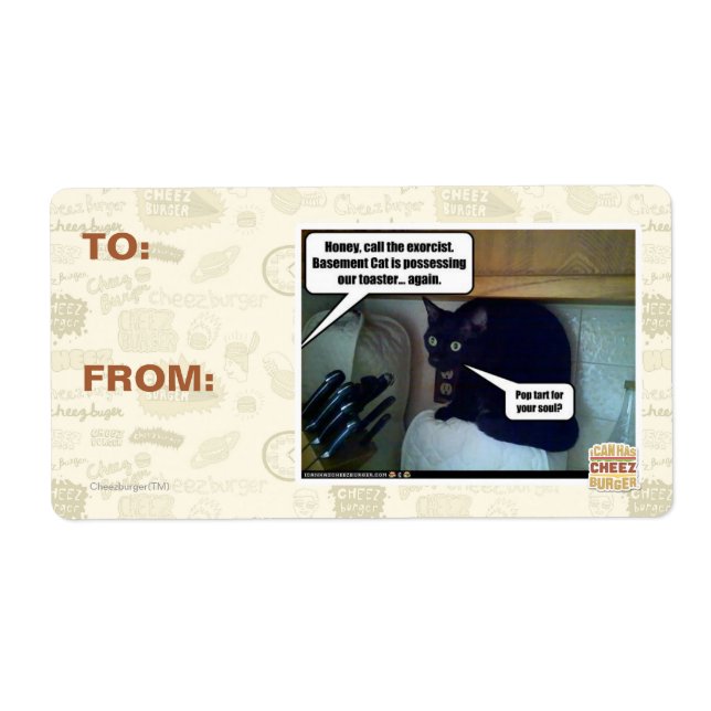 Pop tart for your soul? label (Front)