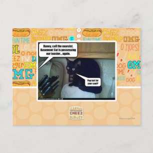 Pop tart for your soul? postcard