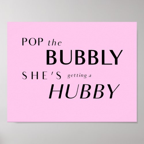 Pop The Bubbly Shes Getting a Hubby Back_Drop Poster