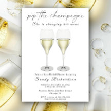 Pop the Champagne Bridal Shower