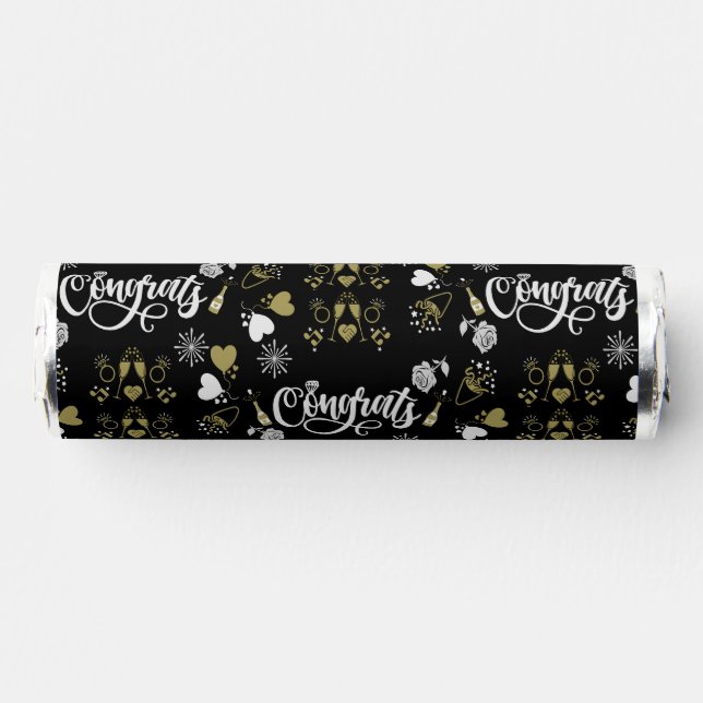 Pop The Champagne Celebration Party Breath Savers® Mints (Front)