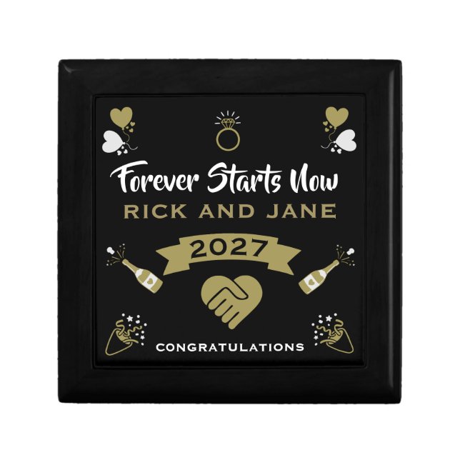 Pop The Champagne Celebration Party Gift Box (Front)