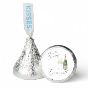 Pop the Champagne Wedding shower  Hershey®'s Kisses®
