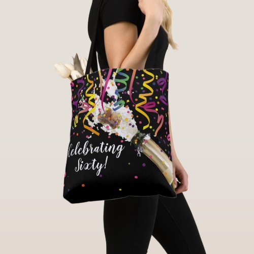 Pop The Cork And Celebrate Tote Bag