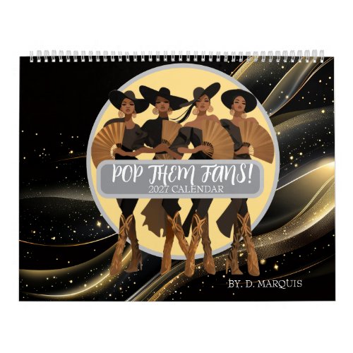 POP THEM FANS 2027 Calendar