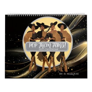 POP THEM FANS 2027 Calendar