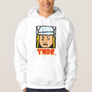 Pop Thor Character Block with Logo Hoodie