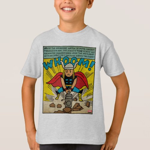 Pop Thor Comic Strip T_Shirt