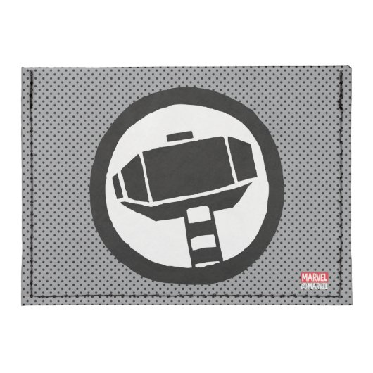 Pop Thor Hammer Icon Tyvek® Card Wallet (Front)