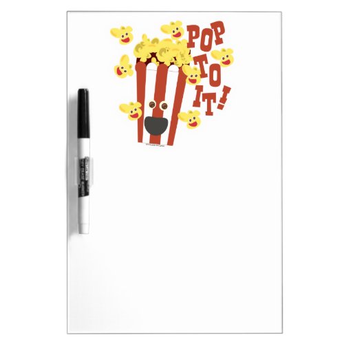 Pop To It Popcorn Dry_Erase Board