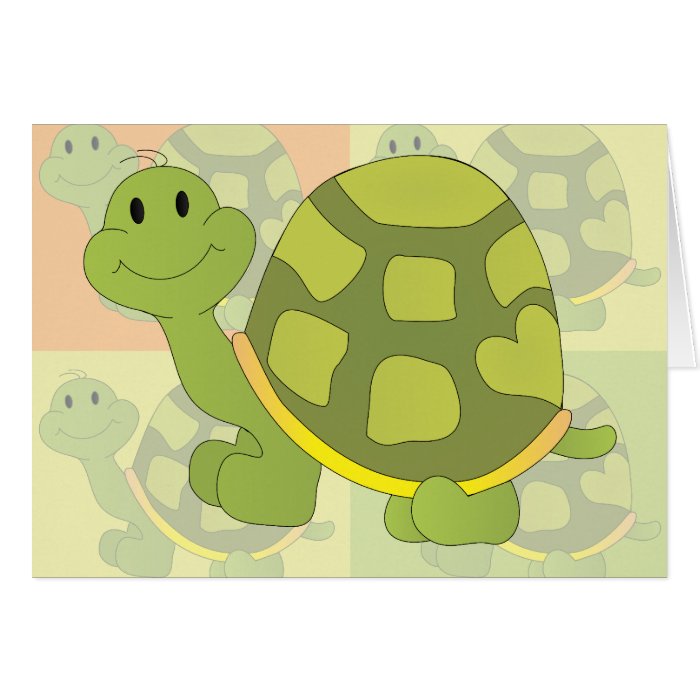 Pop Turtle Card