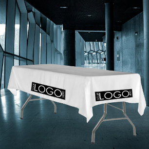 Pop Up Shop Business Rectangle Logo Trade Show Tablecloth