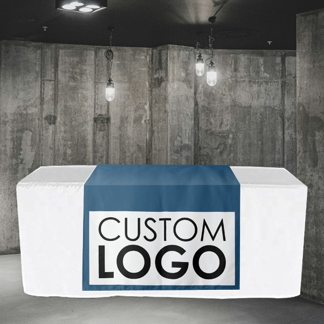 Pop Up Shop Table Runner Banner Big Logo Blue Tapestry (Pop Up Shop Table Runner Banner Big Logo Blue Tapestry)