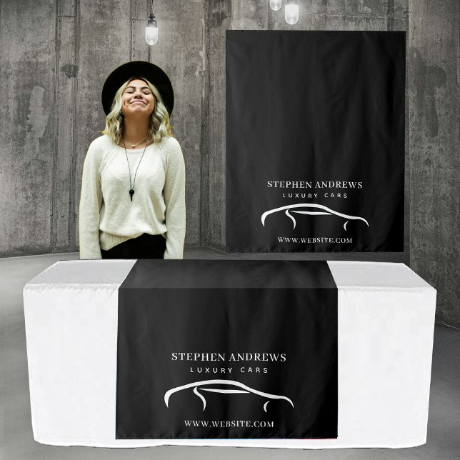 Pop Up Shop Table Runner Banner Business Car Logo Tapestry (Pop Up Shop Table Runner Banner Business Car Logo Tapestry)