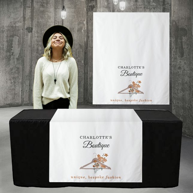 Pop Up Shop Table Runner Banner Fashion Boutique Tapestry (Pop Up Shop Table Runner Banner Fashion Boutique Tapestry)